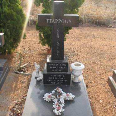 TTAPPOUS Christina 1962-1982