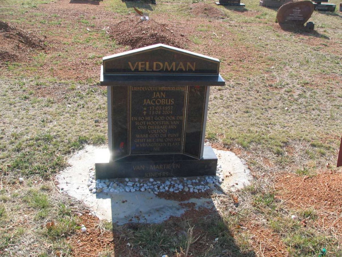 VELDMAN Jan Jacobus 1957-2004