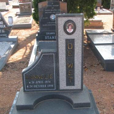 WET Hannelie, de 1974-1998