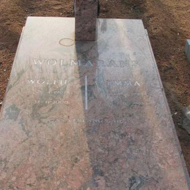 WOLMARANS Wolfie 1907-2000 &amp; Emma 1923-