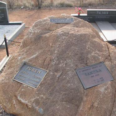 WET Sandra, de :: PUREN Jerrie 1913-1995 &amp; Josina 1911-2000