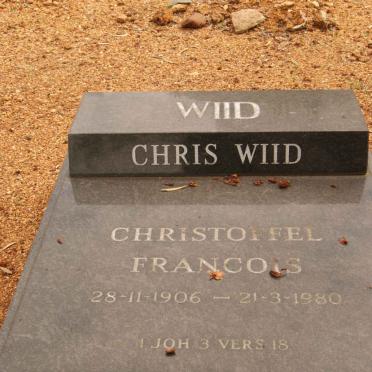 WIID Christoffel Francois 1906-1980