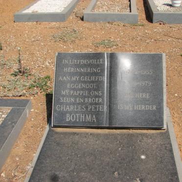 BOTHMA Charles Peter 1955-1979