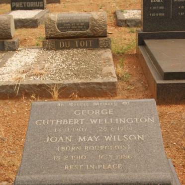 FORD George Cuthbert Wellington 1907-1958 &amp; Joan May Wilson BOURGEIOS 1910-1986