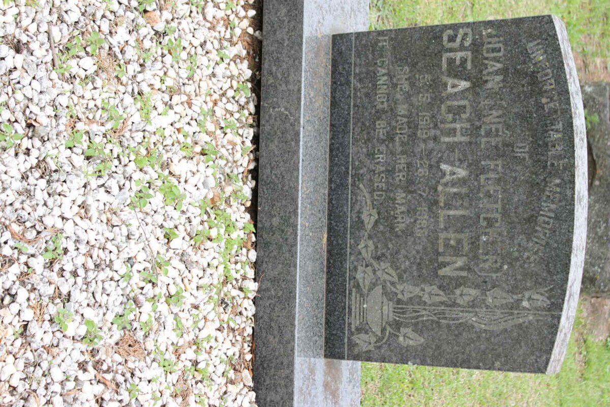 ALLEN Joan Seach nee FLETCHER 1919-1988