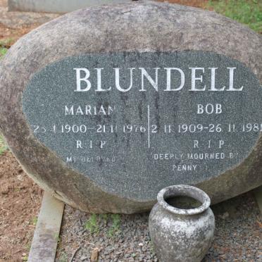 BLUNDELL Bob 1909-1981 &amp; Marian 1900-1976