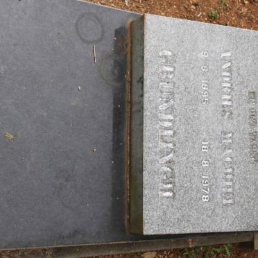 GRUNDLINGH Andries Machiel 1895-1978