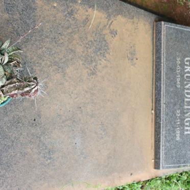 GRUNDLINGH Daniel Johannes 1940-1996