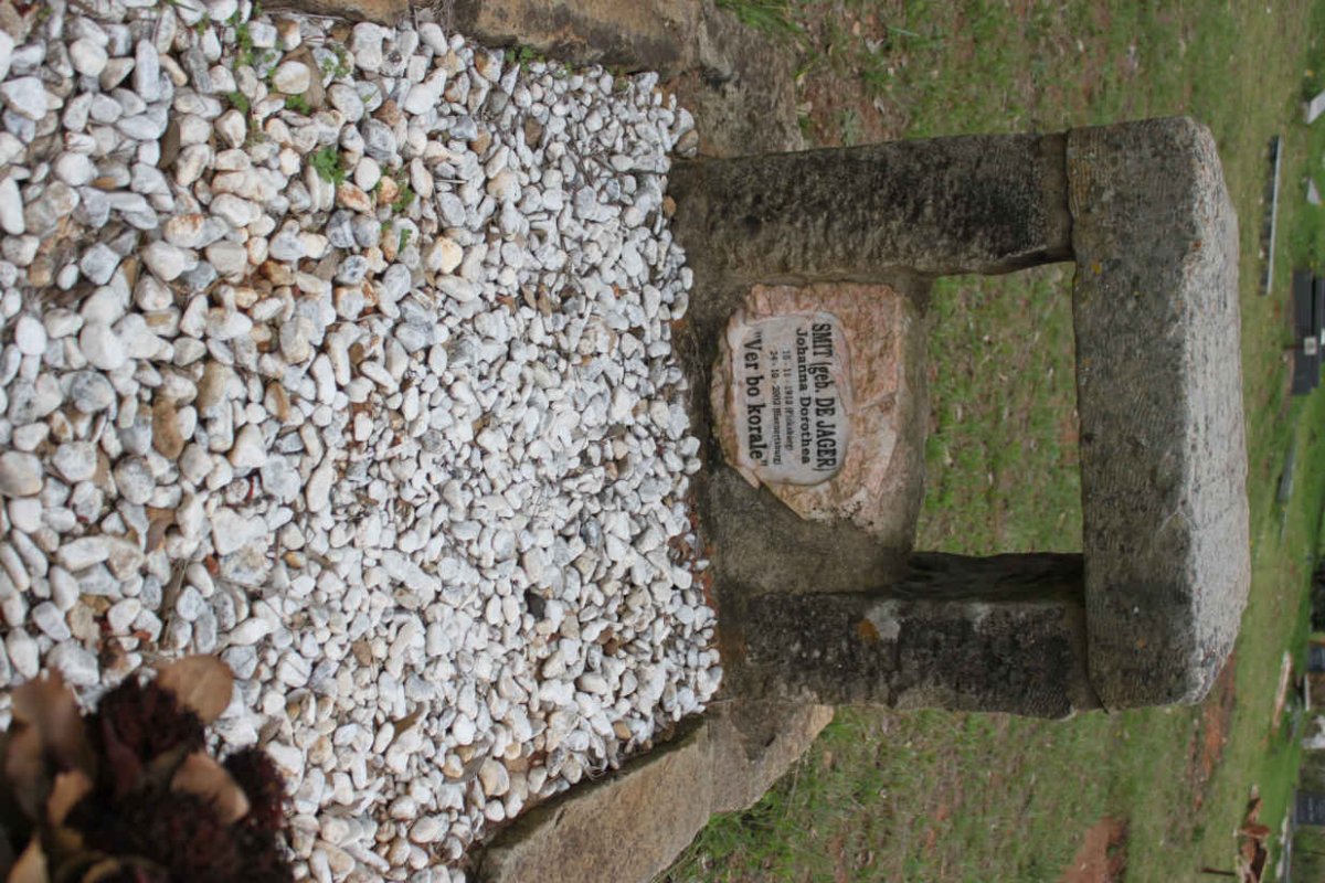 SMIT Johanna Dorothea nee DE JAGER 191?-2002