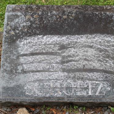 SCHOLTZ Gert Jacobus 1895-1970 &amp; Aletta Martina -1986