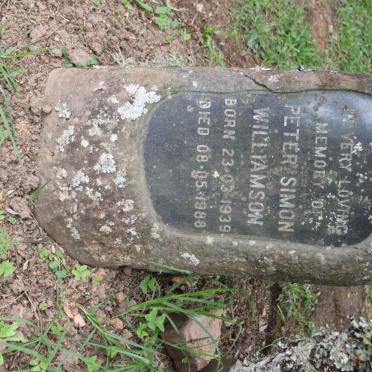 WILLIAMSON Peter Simon 1939-1988