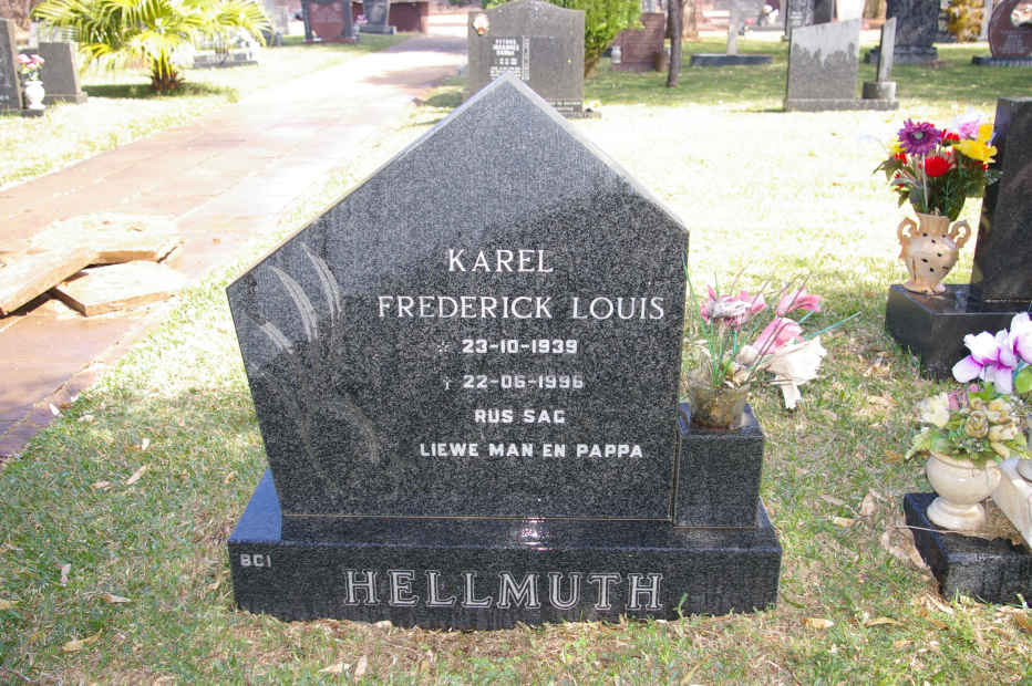 HELLMUTH Karel Frederick Louis 1939-1996