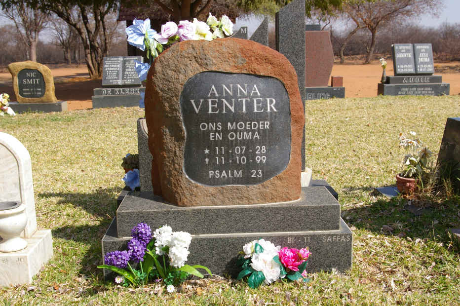 VENTER Anna 1928-1999