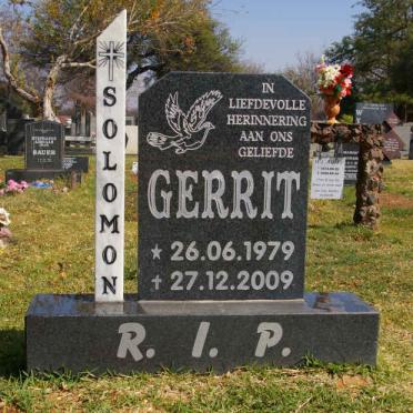 SOLOMON Gerrit 1979-2009