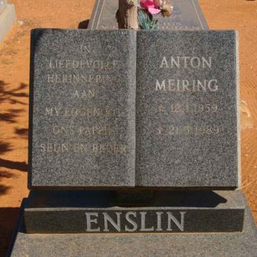 ENSLIN Anton Meiring 1959-1989