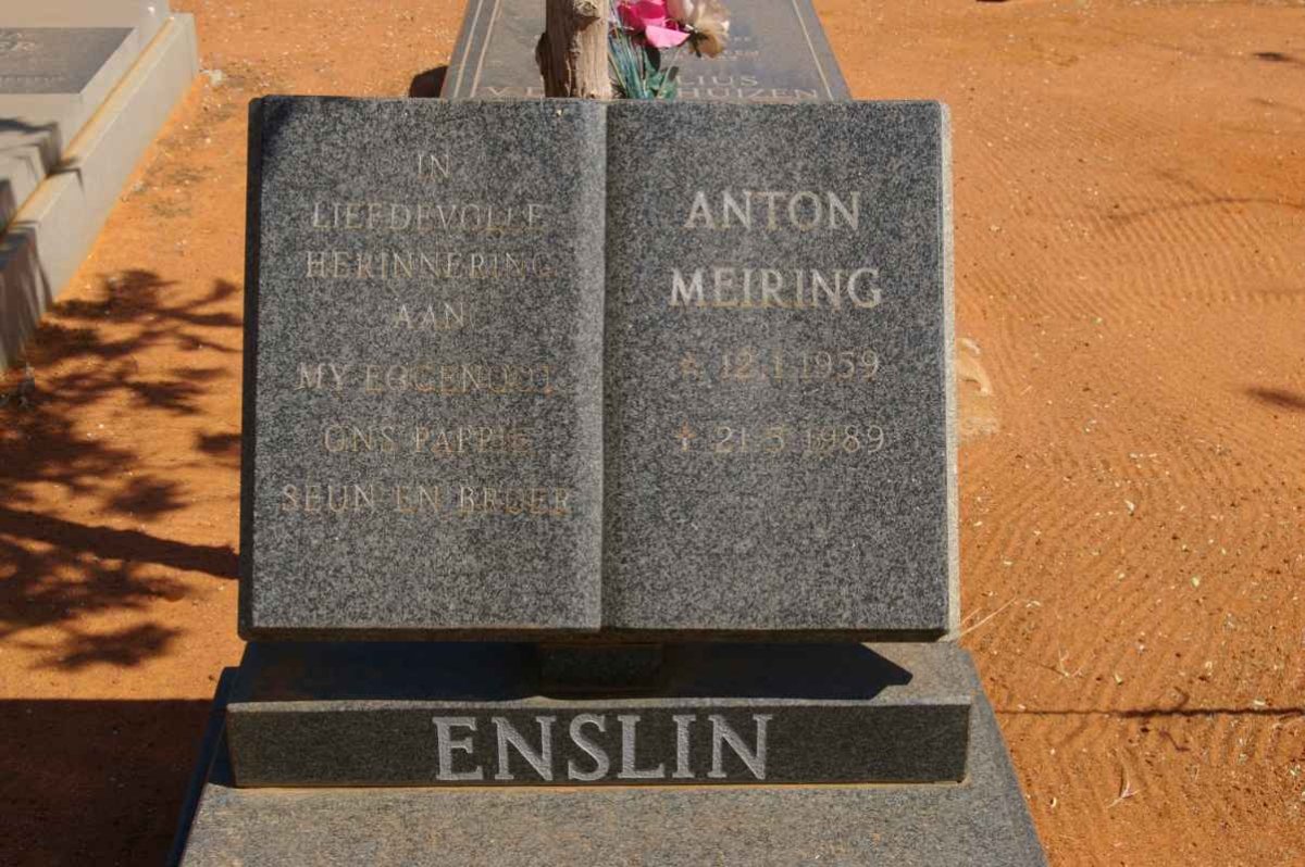 ENSLIN Anton Meiring 1959-1989