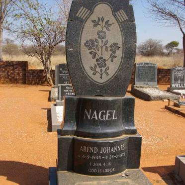 NAGEL Arend Johannes 1945-1975