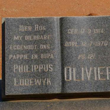 OLIVIER Philippus Lodewyk 1914-1970