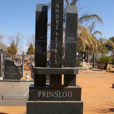 PRINSLOO Andre Petrus 1966-1988