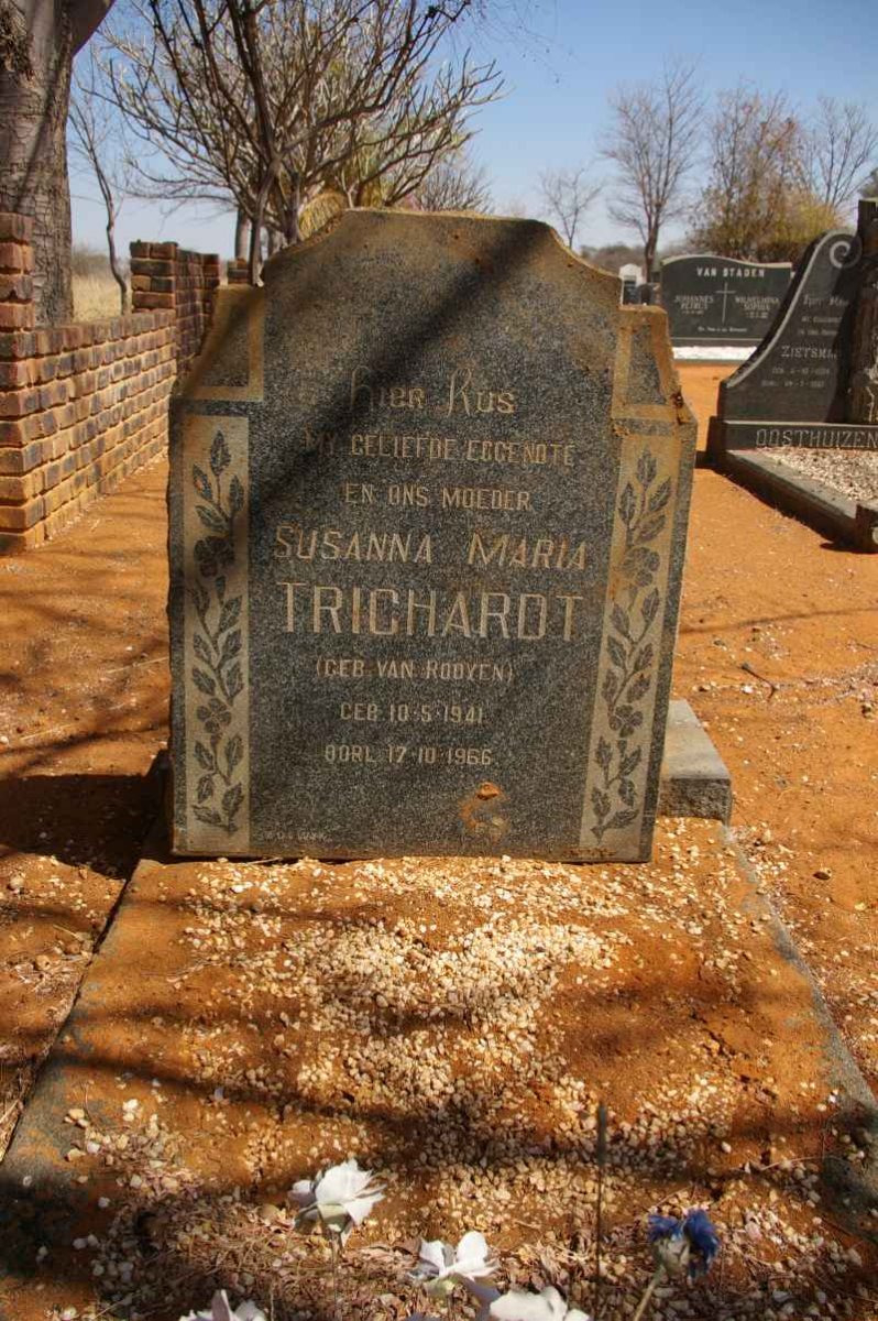 TRICHARDT Susanna Maria nee VAN ROOYEN 1941-1966
