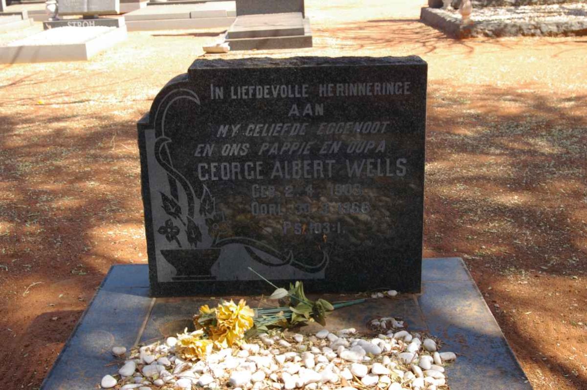 WELLS George Albert 1908?-1966