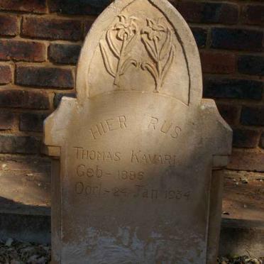 KAVARI Thomas 1886-1934