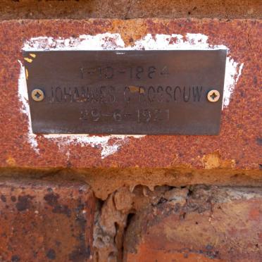 ROSSOUW Johannes C. 1884-1921