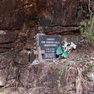 TONDER Christi, van 1992-2008