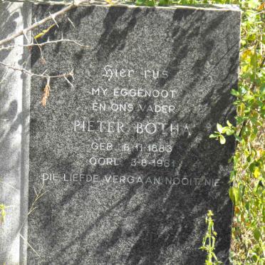 BOTHA Pieter 1883-1961