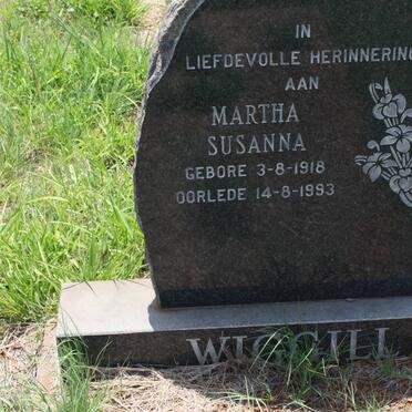 WIGGILL Martha Susanna 1918-1993
