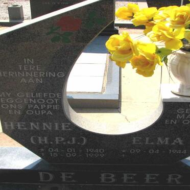 BEER H.P.J., de 1940-1999 &amp; Elma 1944-