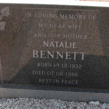 BENNETT Natalie 1932-1988