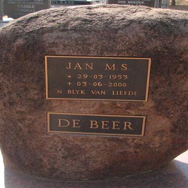 BEER Jan M.S., de 1953-2000