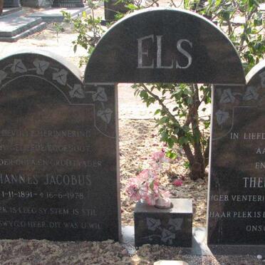 ELS Johannes Jacobus 1891-1978 &amp; Thekla Paulina VENTER 1905-1991