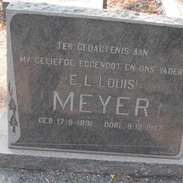 MEYER E.L. 1891-1967