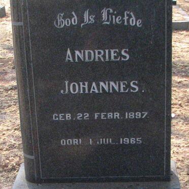 MALAN Andries Johannes 1897-1965