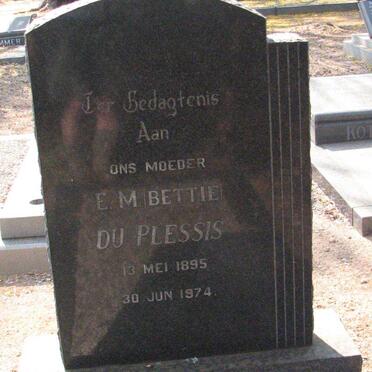 PLESSIS E.M., du 1895-1974