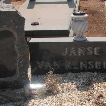 RENSBURG J.B.N., Janse van 1939-1993 &amp; M.S. 1941-