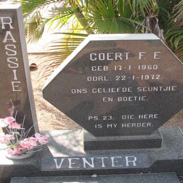 VENTER Coert F.E. 1960-1972