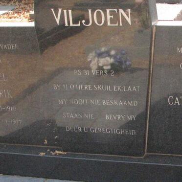 VILJOEN Daniel hendrik 1910-1977 &amp; Elizabeth Catharina Johanna NAUDE 1918-1976