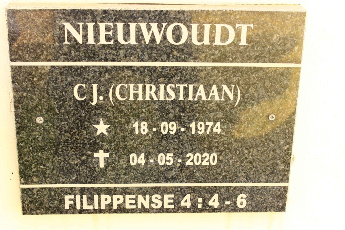 NIEUWOUDT C.J. 1974-2020