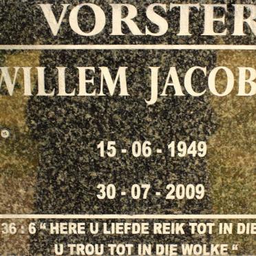 VORSTER Willem Jacobus 1949-2009