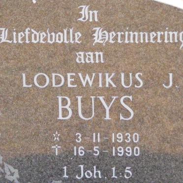 BUYS Lodewikus J. 1930-1990