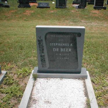 BEER Stephanus A., de 1939-1988