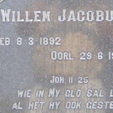 BUYS Willem Jacobus 1892-1965