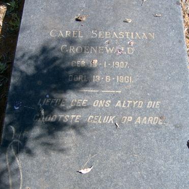 GROENEWALD Carel Sebastiaan 1907-1961