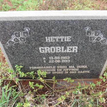 GROBLER Hettie 1953-2013