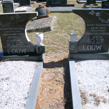 LOUW Jacobus Coenraad 1907-1973 &amp; Cornelia Carolina Aletta LOUW 1908-1987