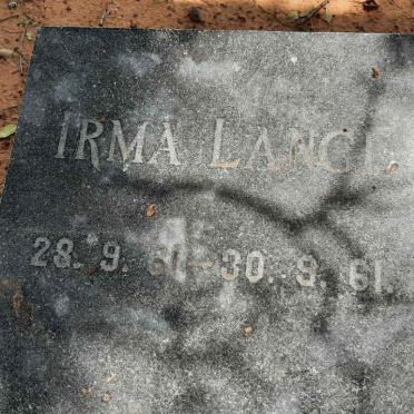 LANGE Irma 1961-1961