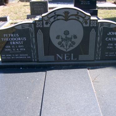 NEL Petrus Theodorus Ernst 1895-1974 &amp; Johanna Catharina 1897-1990
